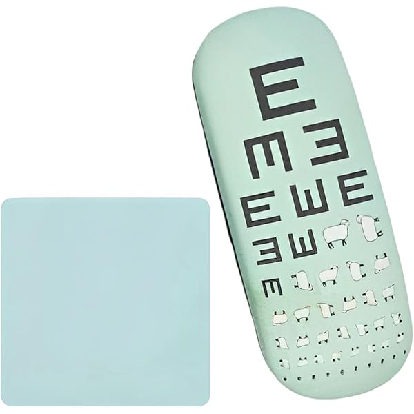 Étui Rigide Pour Lunettes Motif Chat Blanc - Coque Antichoc Clayre & Eef, Doublure Feutre