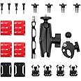 eWINNER Motorcycle Accessory Bundle for insta360 X4/X3/One X2/One X/ONE R Action Camera