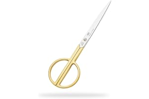 Premax F13230712D Ciseaux à Papier Manches Dorés 24k