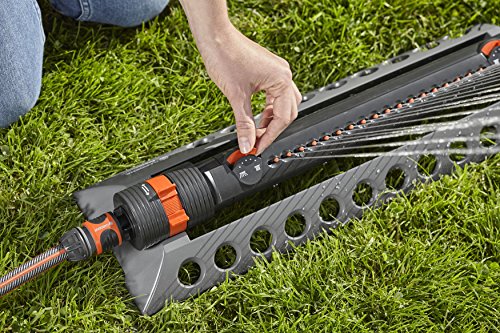 Gardena 1977-20 Aspersor, Gris, Naranja