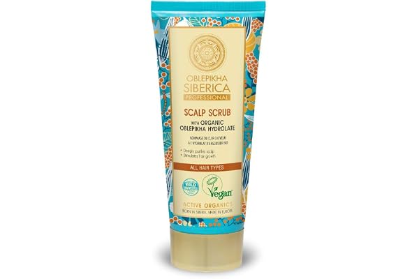 Oblepikha Exfoliant Cheveux Et Cuir Chevelu – Gommage Capillaire Bio Naturel – Nettoyage Profond Et Stimulation – 200 Ml