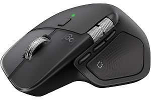 MX Master 4, ergonomisk trådlös mus | Avancerad haptisk feedback, ultrasnabb rullning, USB-C-laddning, Bluetooth, Windows, macos –