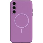 مظهر جلدي، حماية للكاميرا مقاس 2.5 مم، حماية من النتوءات، رعاة البقر، متوافق مع Coverzone Samsung Galaxy A16 Interior Velvet مع MagSafe