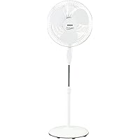 USHA Mist AIR DUOS 400mm Pedestal Fan (White)