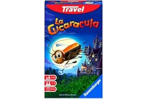 Ravensburger - La Cucaracula wersja Travel Game, kieszonkowa gra stołowa, dla 2-4 graczy, 5+ lat