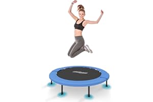 Physionics Mini trampolín de Fitness, Unisex Adulto