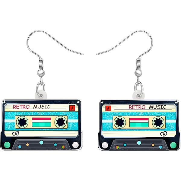 Cassette handtas, retro schoudertas, damestas, cassettes, vintage
