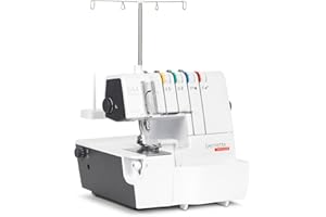 Bernette 44 Funlock | La máquina de overlock económica para principiantes incluye 15 puntadas