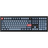 Keychron V6 Max RGB Full Size Mekanik Red Switch 2.4 GHz Kablosuz İngilizce Siyah Klavye