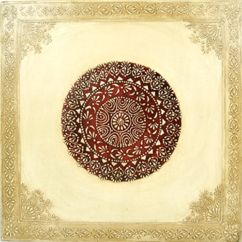 Etnico-Dipinto-a-mano-Meenakari-lavoro-deesign-in-legno-bajot-Chowki-46-x-46-x-16-cm