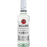 BACARDÍ Carta Blanca Superior White Rum, Iconic Caribbean Rum Perfect for Cocktails, 37.5% ABV, 35cl / 350ml