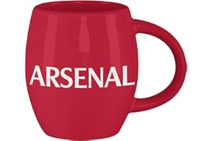 FOCO Taza grande de té y café con licencia oficial del Arsenal FC
