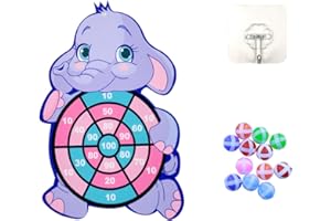 Lolileo Giocattolo Bersaglio di Dardo Dinosauro per Bambini,Gioco Giardino All'Aperto per Bambini,Giochi Interni Ed Esterni,Regalo di Compleanno per Bambini,Adatto a Ragazzi E Ragazze Dai 3 Anni in Su