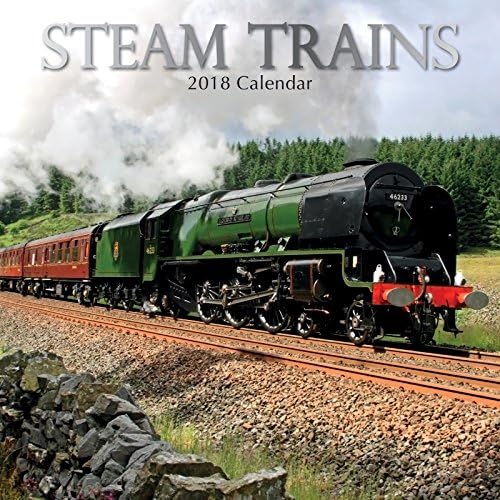 Steam Trains 2018 Square Calendar