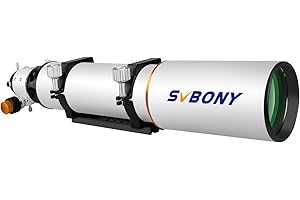 Svbony SV503 ED Telescopio, 102F7 Refractor Acromático, Dispersión Extraja, Foco Rap de Doble Velocidad, Telescopio OTA para Astrofotografía y Visual (102mm)