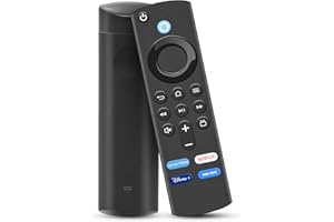 GUMAYS Replacement Voice Remote (3nd GEN) Fit for AMZ Fire Smart TVs Stick 1st Gen & 2nd Gen & 3rd Gen, Fit for Fire Smart TVs Cube 1st Gen & 2nd Gen, Fit for Fire Smart TVs Stick 4K &Lite
