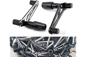 ROCKMUTE Rahmenschieber Crash-Schutz für Ducati XDiavel/S 2016–2018, Diavel 1260/S 2019–2020 Motorradverkleidung, Fallschutz-Pads, 1 Paar