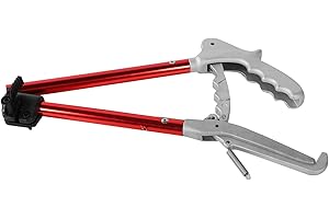 Serlium Schlangenfänger, 70 cm Aluminiumlegierung, Faltbar, Professioneller Schlangengreifer, Clip-Werkzeug, Ergonomisch Gestaltete, Professionelle Schlangenzange