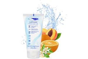 TRISWIM Idratante Pelle Rigenerazione Lozione per Nuotatori Vegano Pesca Fiore D'arancio (90ml)