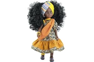 Paola Reina - Lalkę Daniela z Afryki (218-4545) - Kid - Sandały niebieskie, kolekcja lalek