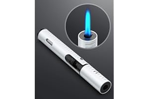 ‎VVAY VVAY Stabfeuerzeug Jetflamme Gas Butan Nachfüllbar, Verkauft ohne Gas