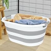 Meleni Home Mega Size Foldable Silicone Laundry Basket Large Size - Folding Basket