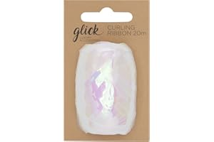 Glick White Curling Ribbon, for Gift Wrapping, Arts and Crafts Glick White Curling Ribbon KOPI10