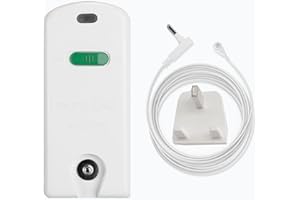 RIQINXIN Grounding Tester with 15ft Grounding Cord for Grounding Products, Mats, Sheets, Pads, Wrist Bands, Blankets, Pillow Case Use to Test Effectiveness of Earthing Connected Products