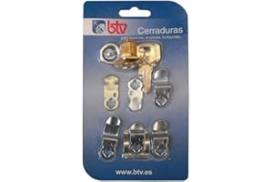 Btv M35223 - Cerradura buzon kit-2 oro