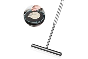 GOIEHIR Distributore Per Crepe di T, Distributore per crepemaker, Rastrello Per Crêpes inox, per pasta per crêpe o pancake