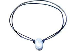 Ulrike Schmitt Edelsteinkreationen Lederband mit Verschiebeknoten Ziegenlederband zum Verschieben 40-85 cm