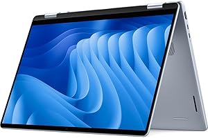 Dell 16 Plus 2-in-1 Laptop Copilot+ db06250-16.0-inch 16:10 FHD+ Touch, Intel Core Ultra 7 Series 2, Intel Arc Graphics, 16GB RAM, 512GB SSD, FHD Camera, Windows 11 Home, Qwerty - Ice Blue