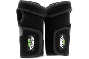 REKD Energy Freedom Wrist Guards, Exclusive Energy Foam for Superior Impact Protection, Supportive Brace for Injury Prevention and After Care for Action Sports, Skateboard, Roller Skate, BMX, Scooter