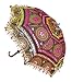 Home Decorative Handicrafts Items handicrafts decorative arts & crafts Jaipuri Elephant Print Handmade Embroidery Work Wedding Umbrella RS.429.00