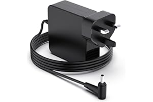 ETSSEMBO 45W Laptop Charger for ASUS VivoBook 14 15 E410M E203M E210M E510 E510MA X540S X540L X541U X553M X556U X556UA, for ASUS Notebook Zenbook UX303U UX305F UX305C UX430U Charging Adapter 19V 2.37A