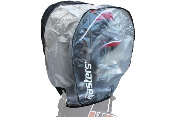Masters Housse transparente pour sac de golf Noir