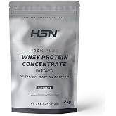 HSN 100% Whey Protein Concentrate WPC Unflavored 2kg | Concentrated whey protein 84% protein. No additions. Soy and gluten fr