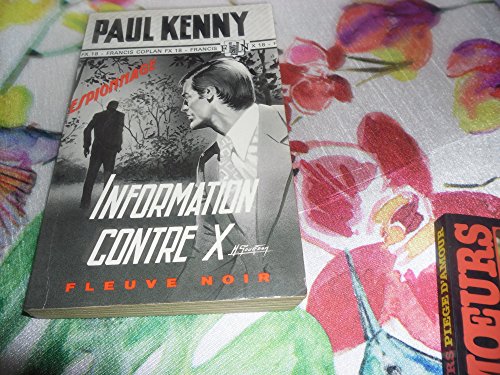 Information contre X Information contre X