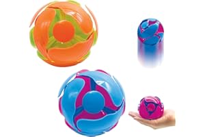 Yeefunjoy Antiestrés con Cambio de Color Bola, Juego de Lanzar en Interior Exterior Palla Magic Espandibile, Aliviar Ansiedad Juguete Sensorial para Niños y Adultos Regalo para Cumpleaños y Navidad
