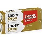 LACER OROS &ndash; Toothpaste 2 x 125 ml, Integral Oral Protection, Triple Action, Prevents Bleeding, Reduces Tooth Sensitivity, Pr