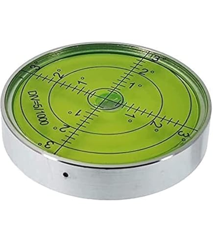 Livella A Bolla Circolare 60x12mm | Per Livellamento Preciso Di Superfici E Attrezzature