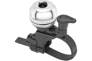 Ajiteogy Cloche de vélo, Cloche de vélo en Alliage de cuivre avec Son Clair et Fort, klaxon de vélo pour vélo de Route et de Montagne, pour Adultes et Enfants