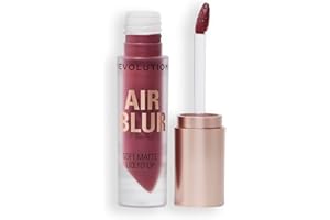 REVOLUTION BEAUTY LONDON Revolution Air Blur Rouge à Lèvres Liquide Mat - Couleur longue tenue - Vegan & Cruelty-Free - Black Cherry Cool-Toned Mauve - 3.5ml
