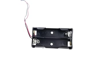 BEMATIK.COM BeMatik - Support de Batterie Plat pour 2 AA 1.5V LR6