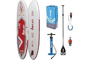 Zray SUP Aufblasbares Stand Up Paddle Board Dropstitch mit Paddel Pumpe Transporttasche