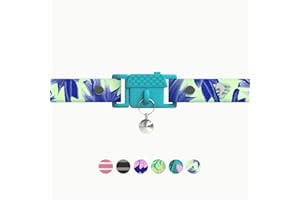 Kittyrama Botanicals Halsbänder für Katzen/Kätzchen. Preisgekrönt. Hypoallergen, Quick Release Breakaway, Bequem und Weich. Tierarzt Zugelassen. Lotus Adult