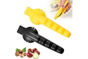 MAIBAOTEMBT Pinza Castagne, 2 Pezzi Castagno Clip, Acciaio Inossidabile Taglia Castagne, Schiaccianoci in Castagna, Castagna Opener, Taglia Castagne, Adatta alla Maggior Parte delle Noci (M2)