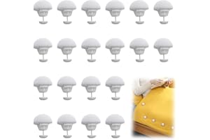 SHPUJUN 20 Stück Bettdeckenhalter,Bettdecken Clips,Bettdecke in Bezug Fixieren,Duvet Cover Snaps Halterung,Duvet Snaps,Sleepclips für Bed Befestigung,Bettlaken Klammern für Sheet Holder