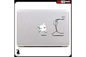 Vati Leaves Removable Kill Cool Design Vinyl Decal Sticker Skin Art Black for Apple Macbook Pro Air Mac 13" 15" inch / Unibody 13 15" Inch Laptop