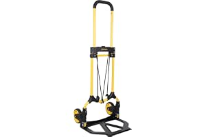 STANLEY Vikbar säckkärra, lastkapacitet 70 kg, SXWTD-FT580, mått lastområde 39 x 29 cm, inklusive elastiskt spännband, platsb
